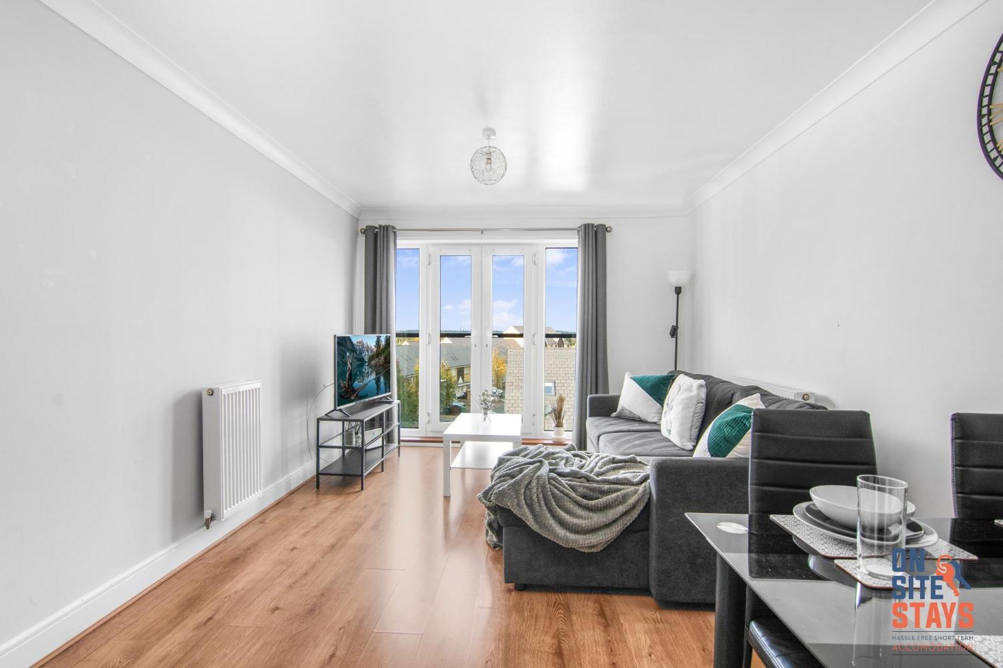 Onsitestays - Cosy 2-Bedroom Apartment With Free Parking, Wi-Fi & London Links Northfleet Exterior photo